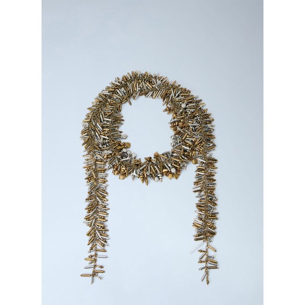 Dries Van Noten Women Metallic Beaded Necklace